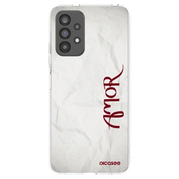 Picasee silikonowe przeźroczyste etui na Samsung Galaxy A73 5G - Amor
