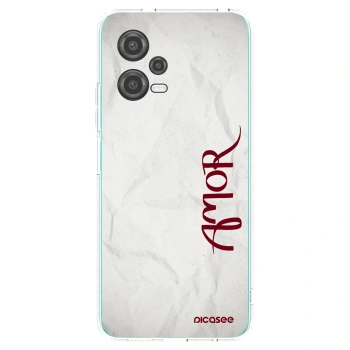 Picasee silikonowe przeźroczyste etui na Xiaomi Poco X5 - Amor