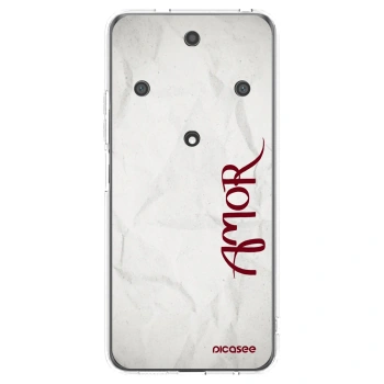 Picasee silikonowe przeźroczyste etui na Honor Magic5 Lite 5G - Amor