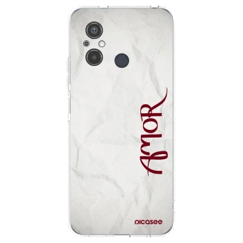 Picasee silikonowe przeźroczyste etui na Xiaomi Redmi 12C - Amor