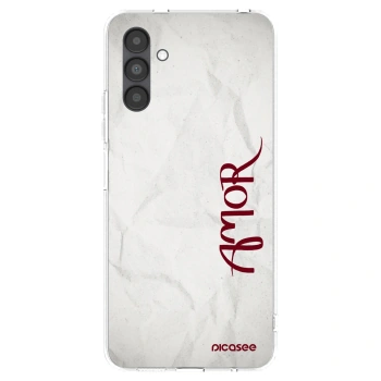 Picasee silikonowe przeźroczyste etui na Samsung Galaxy A04s A047F - Amor