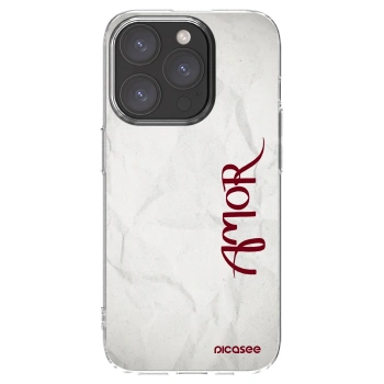 Picasee silikonowe przeźroczyste etui na Apple iPhone 15 Pro - Amor