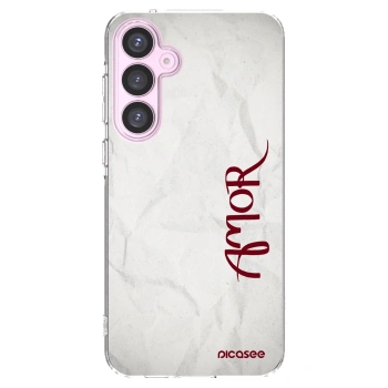 Picasee silikonowe przeźroczyste etui na Samsung Galaxy A55 5G A556B - Amor