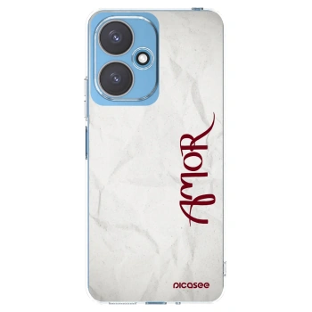 Picasee silikonowe przeźroczyste etui na Xiaomi Redmi 13C 5G - Amor