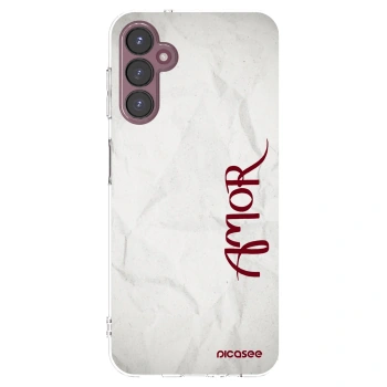 Picasee silikonowe przeźroczyste etui na Samsung Galaxy A05s A057G - Amor