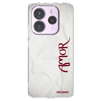 Picasee silikonowe przeźroczyste etui na Xiaomi Redmi Note 14 5G - Amor