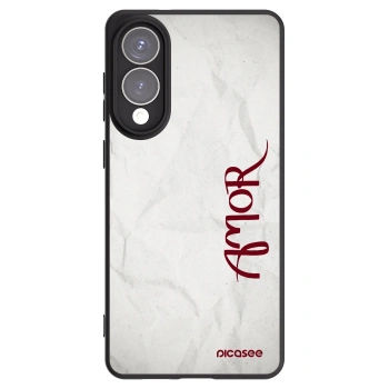 Picasee silikonowe czarne etui na Samsung Galaxy S25 Edge 5G - Amor