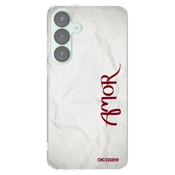 Picasee silikonowe przeźroczyste etui na Samsung Galaxy S25+ 5G - Amor