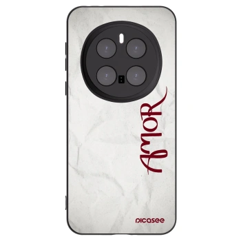 Picasee silikonowe czarne etui na Honor Magic7 Pro 5G - Amor