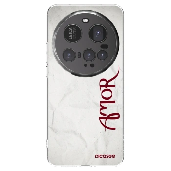 Picasee silikonowe przeźroczyste etui na Xiaomi 15 Ultra - Amor
