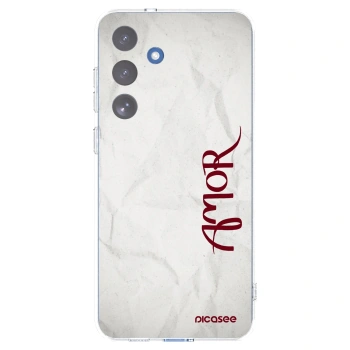 Picasee silikonowe przeźroczyste etui na Samsung Galaxy S25 FE 5G - Amor