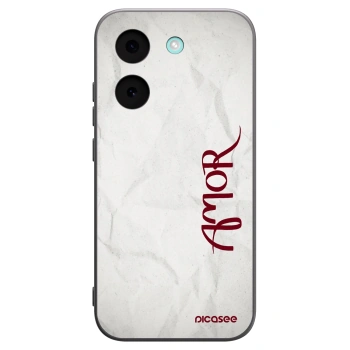 Picasee silikonowe czarne etui na Xiaomi Poco X8 Pro - Amor