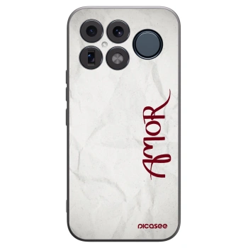 Picasee silikonowe czarne etui na Xiaomi Poco F8 Ultra - Amor