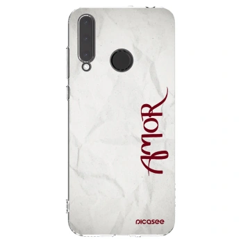 Picasee silikonowe przeźroczyste etui na Honor 20 Lite - Amor