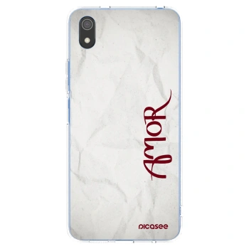 Picasee silikonowe przeźroczyste etui na Xiaomi Redmi 7A - Amor