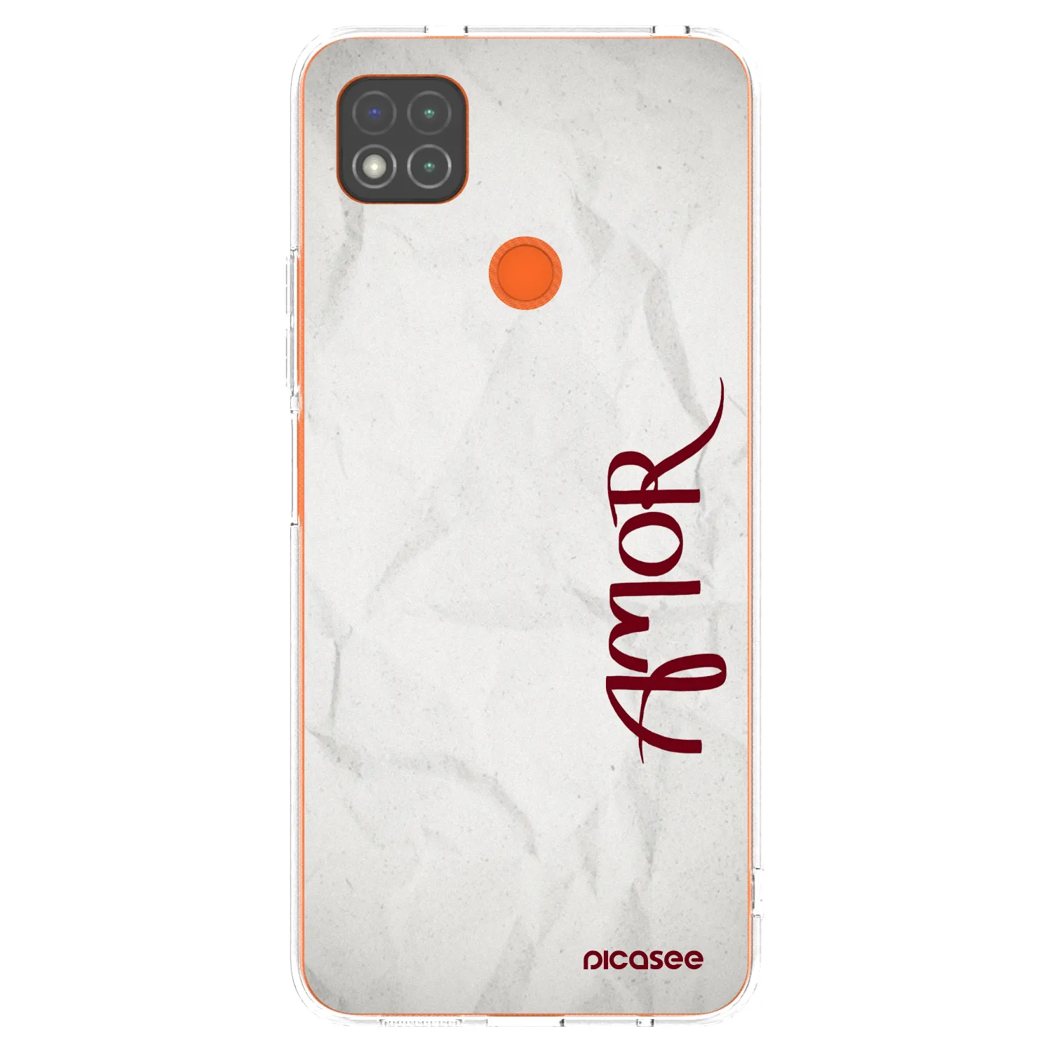Picasee silikonowe przeźroczyste etui na Xiaomi Redmi 9C - Amor