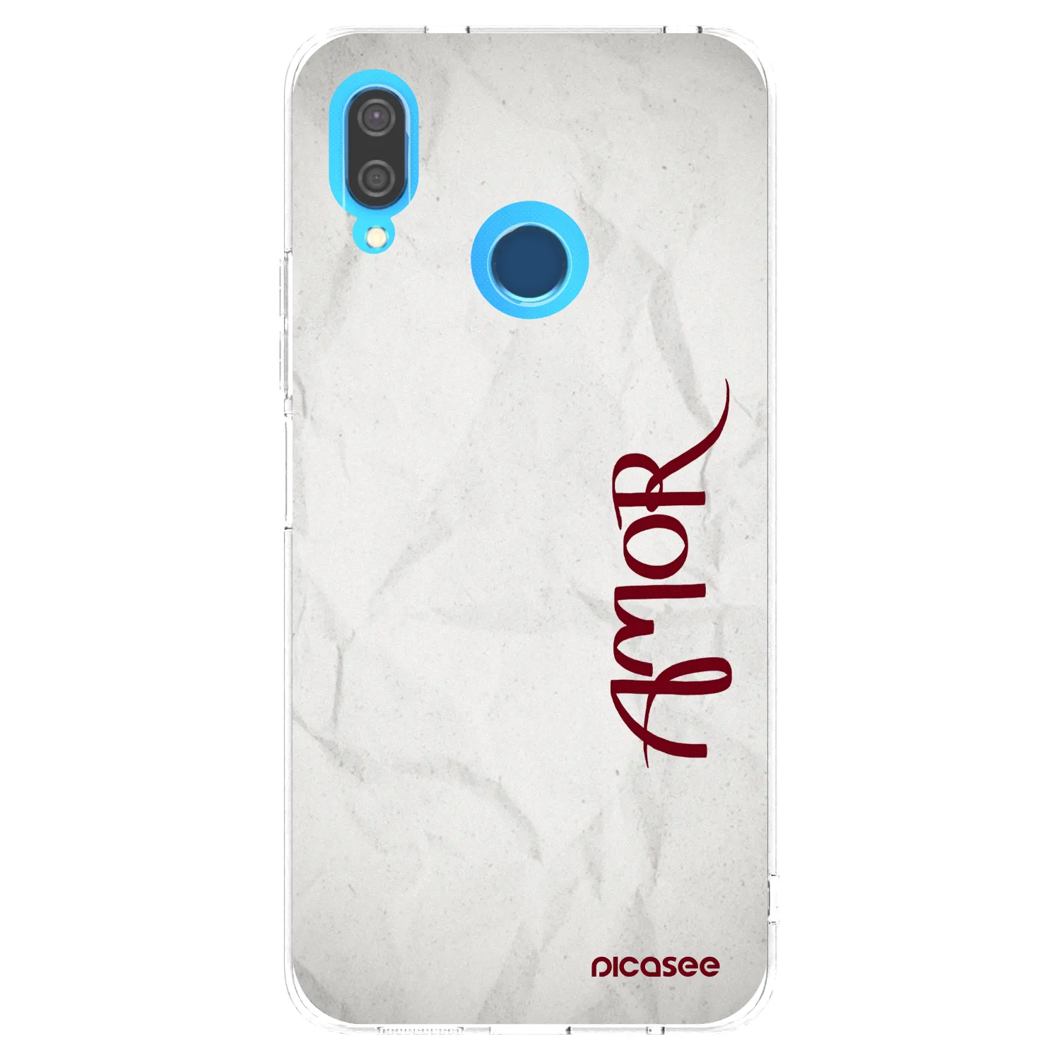 Picasee silikonowe przeźroczyste etui na Huawei P20 Lite - Amor