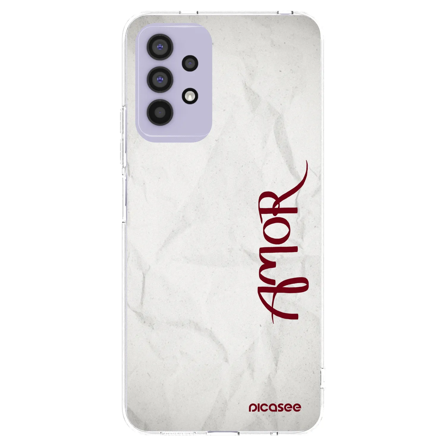 Picasee silikonowe przeźroczyste etui na Samsung Galaxy A32 4G SM-A325F - Amor