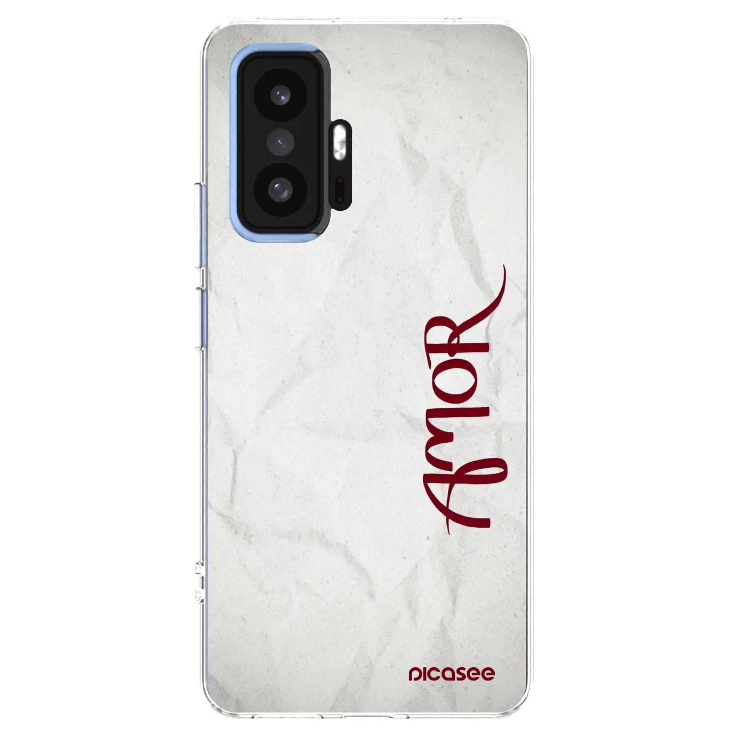 Picasee silikonowe przeźroczyste etui na Xiaomi 11T - Amor