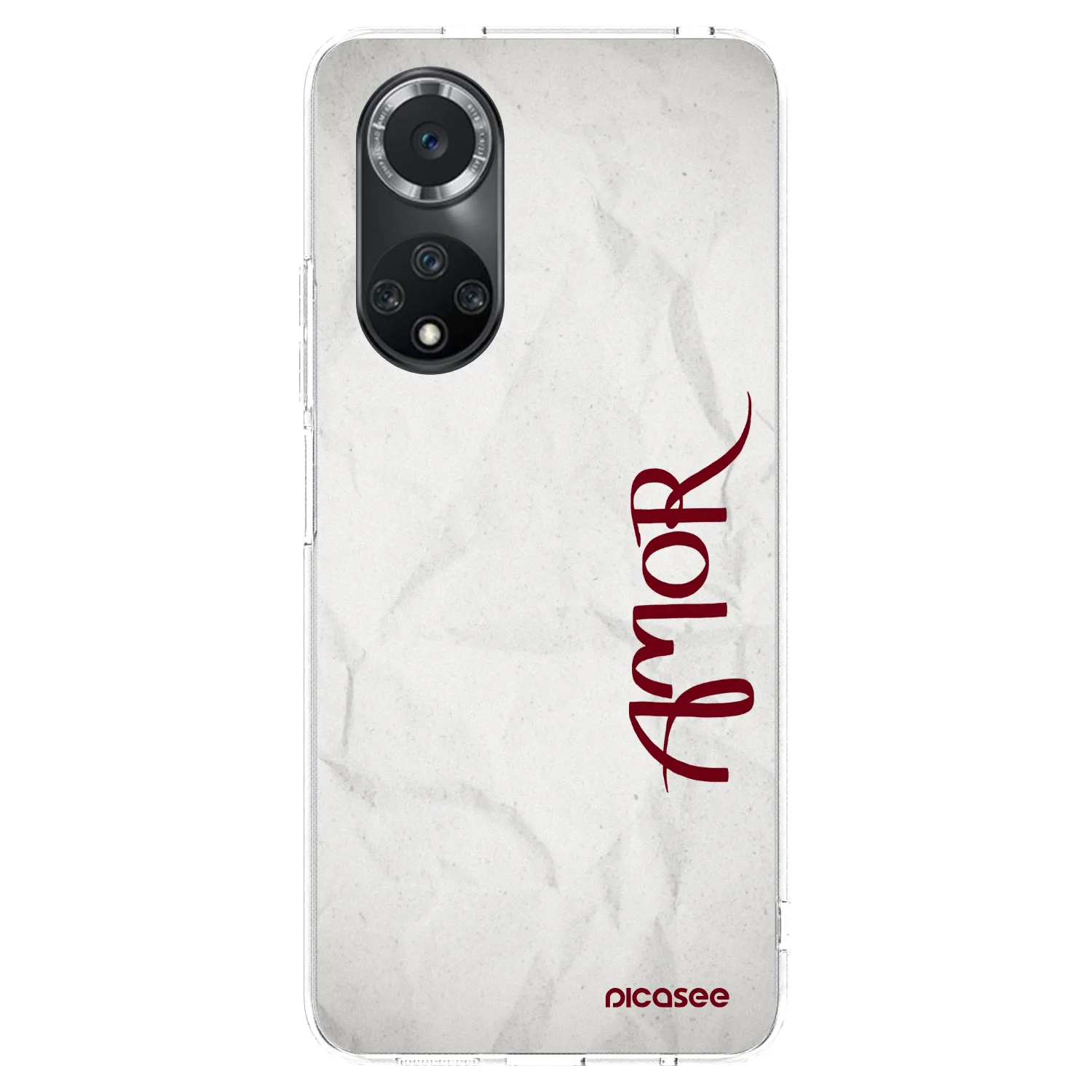 Picasee silikonowe przeźroczyste etui na Huawei Nova 9 SE - Amor