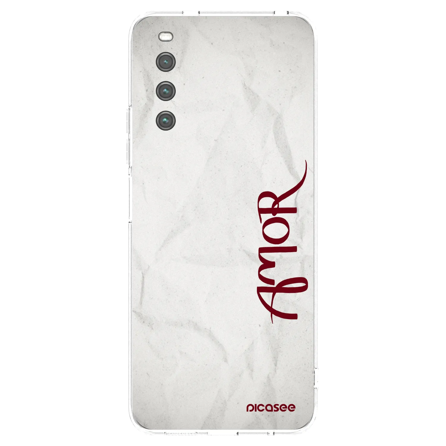 Picasee silikonowe przeźroczyste etui na Sony Xperia 10 IV 5G - Amor