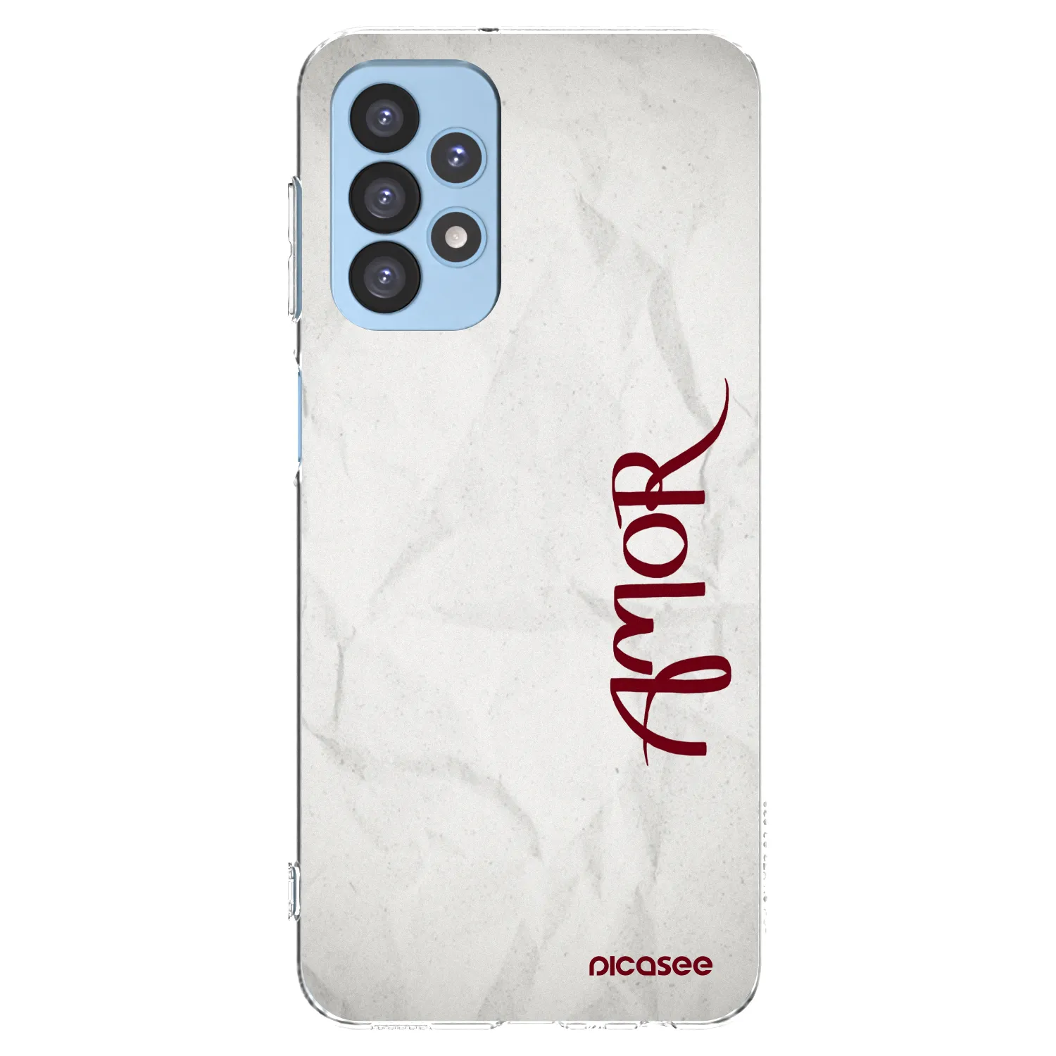 Picasee silikonowe przeźroczyste etui na Samsung Galaxy A23 A235F 4G - Amor