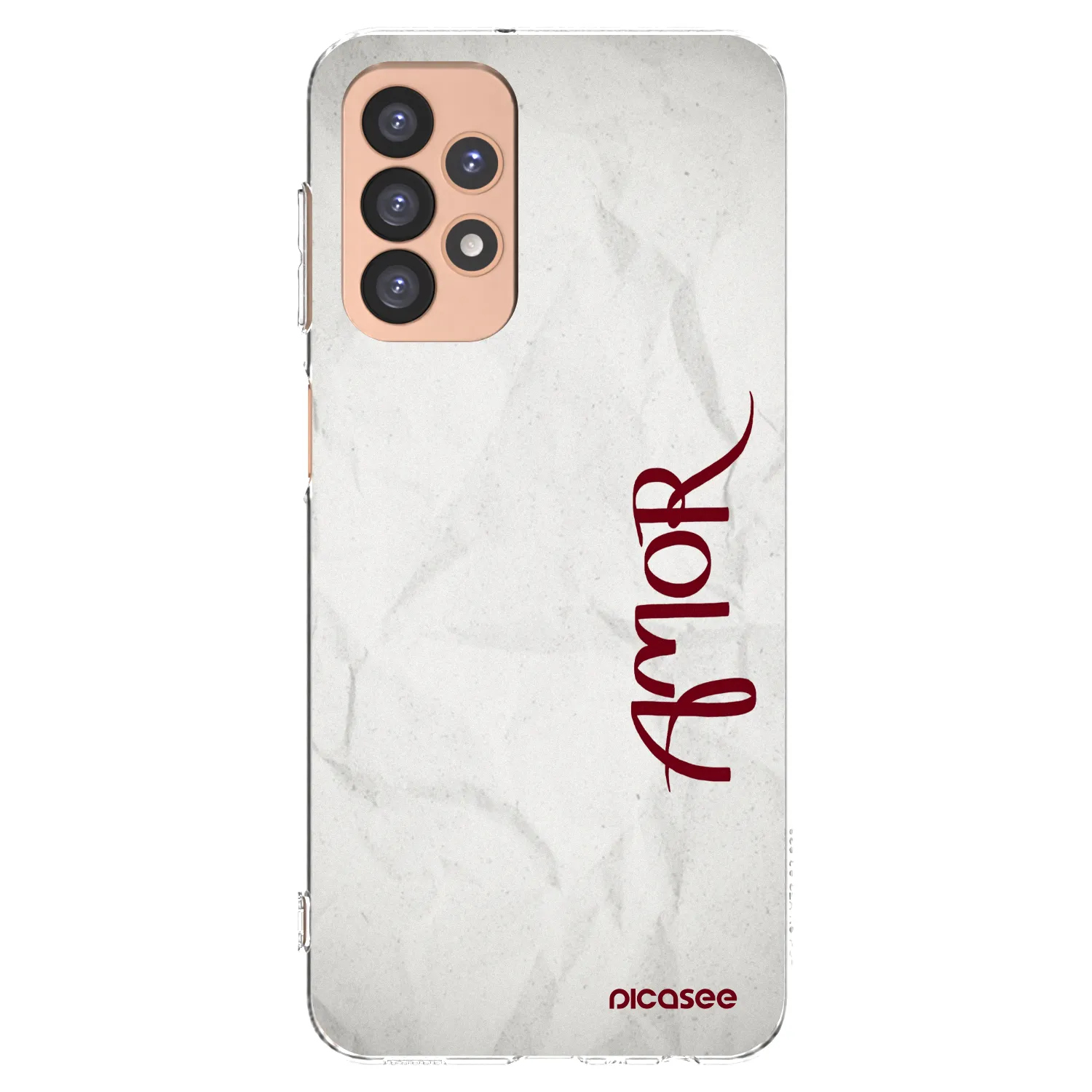 Picasee silikonowe przeźroczyste etui na Samsung Galaxy A23 A236B 5G - Amor