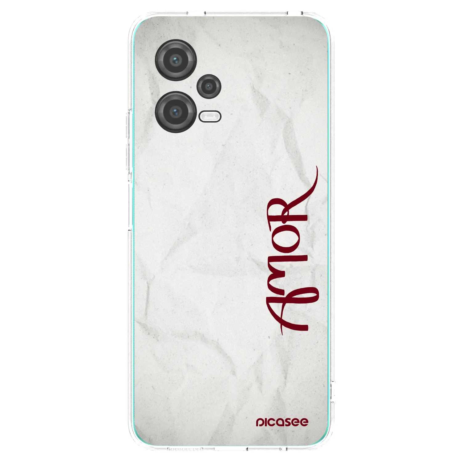 Picasee silikonowe przeźroczyste etui na Xiaomi Poco X5 - Amor