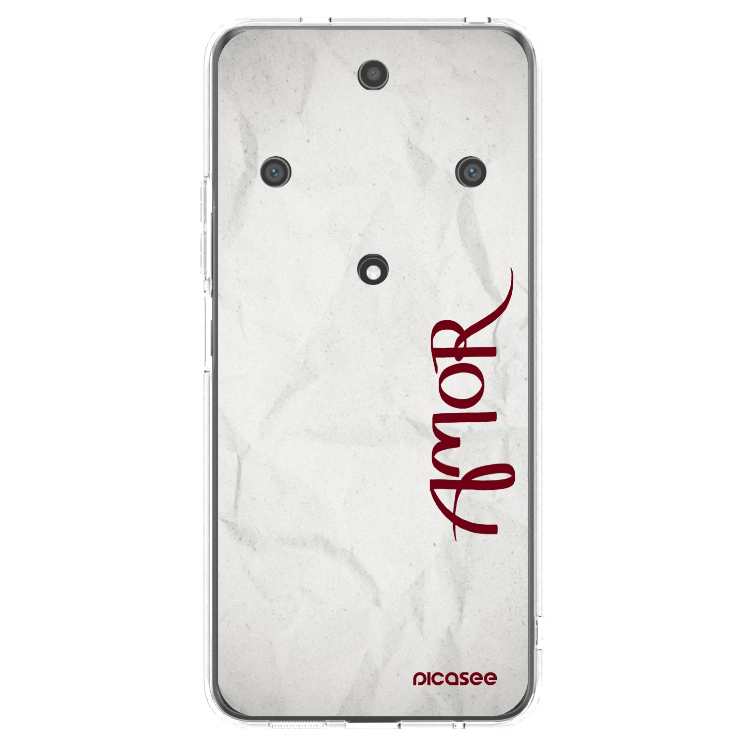 Picasee silikonowe przeźroczyste etui na Honor Magic5 Lite 5G - Amor