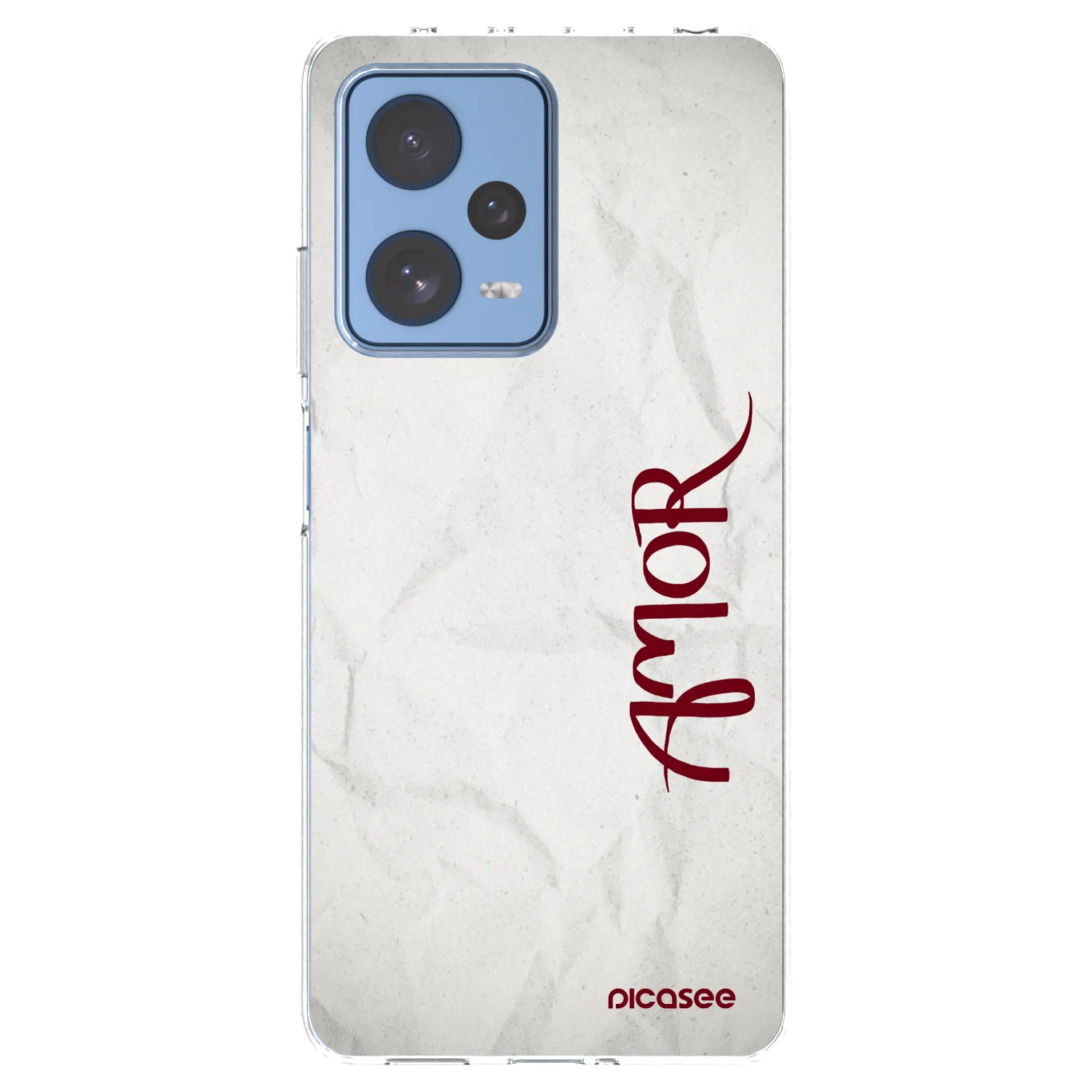 Picasee silikonowe przeźroczyste etui na Xiaomi Redmi Note 12 Pro 5G - Amor