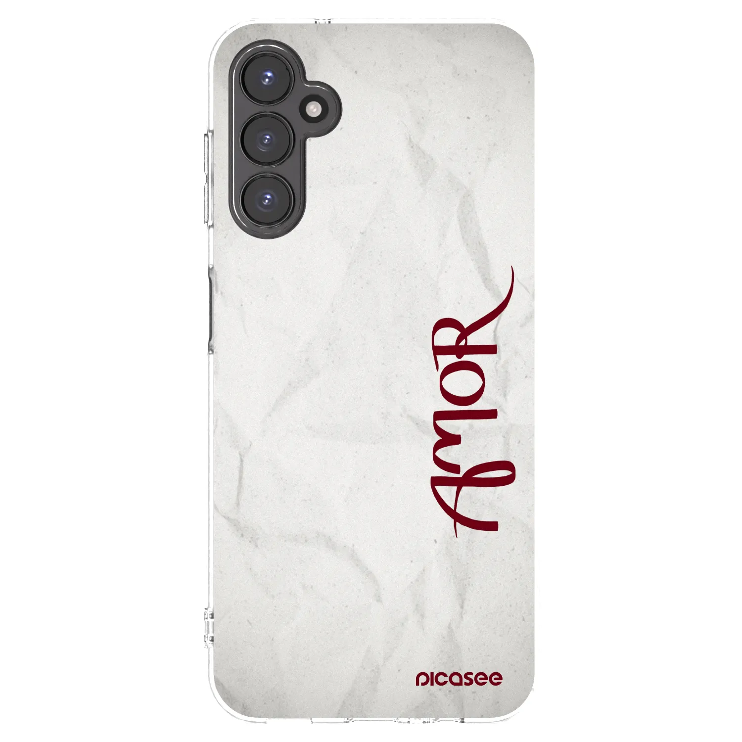 Picasee silikonowe przeźroczyste etui na Samsung Galaxy A14 4G A145R - Amor