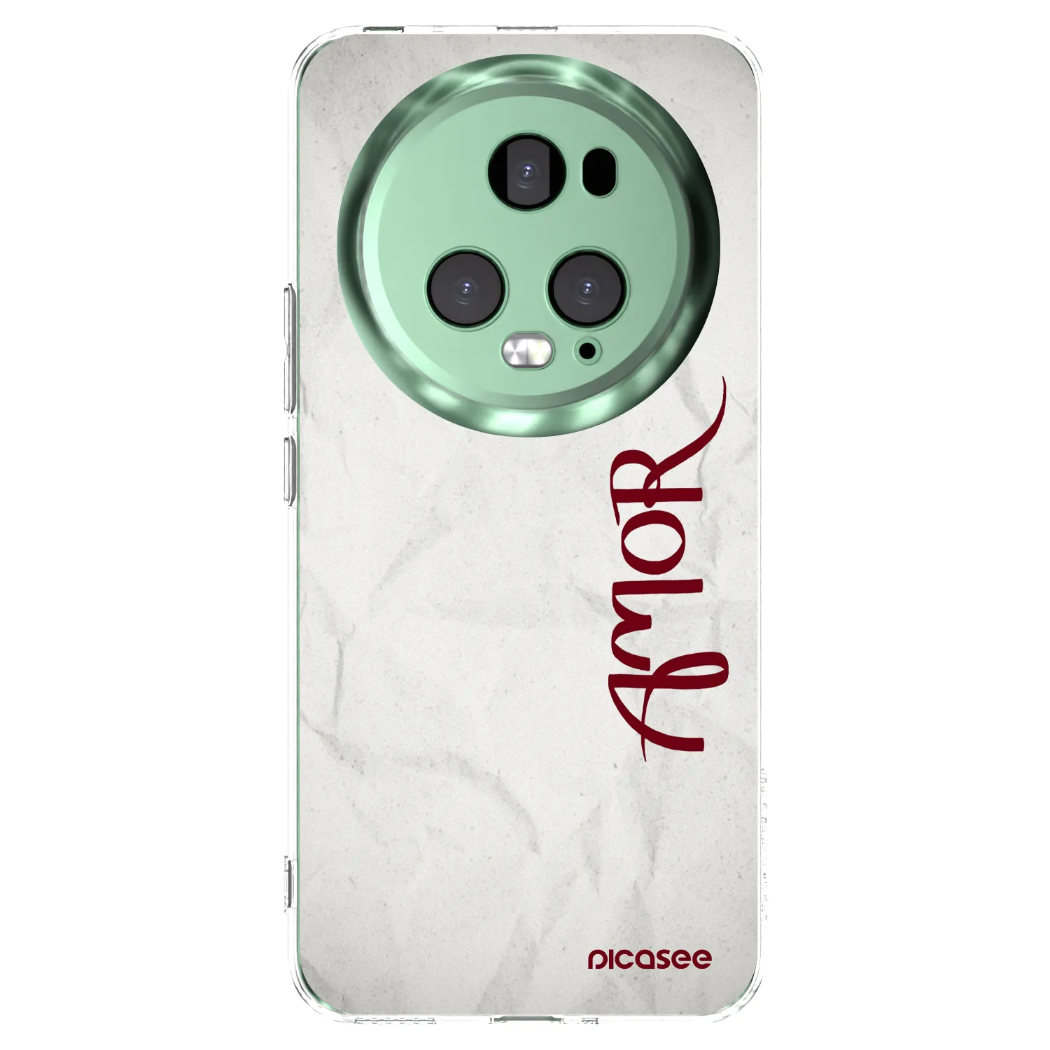 Picasee silikonowe przeźroczyste etui na Honor Magic5 Pro - Amor