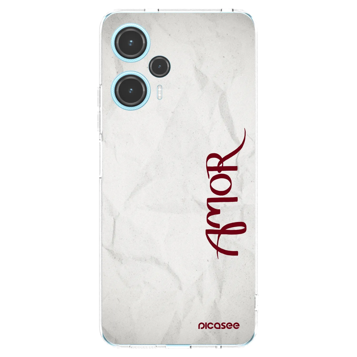 Picasee silikonowe przeźroczyste etui na Xiaomi Poco F5 - Amor