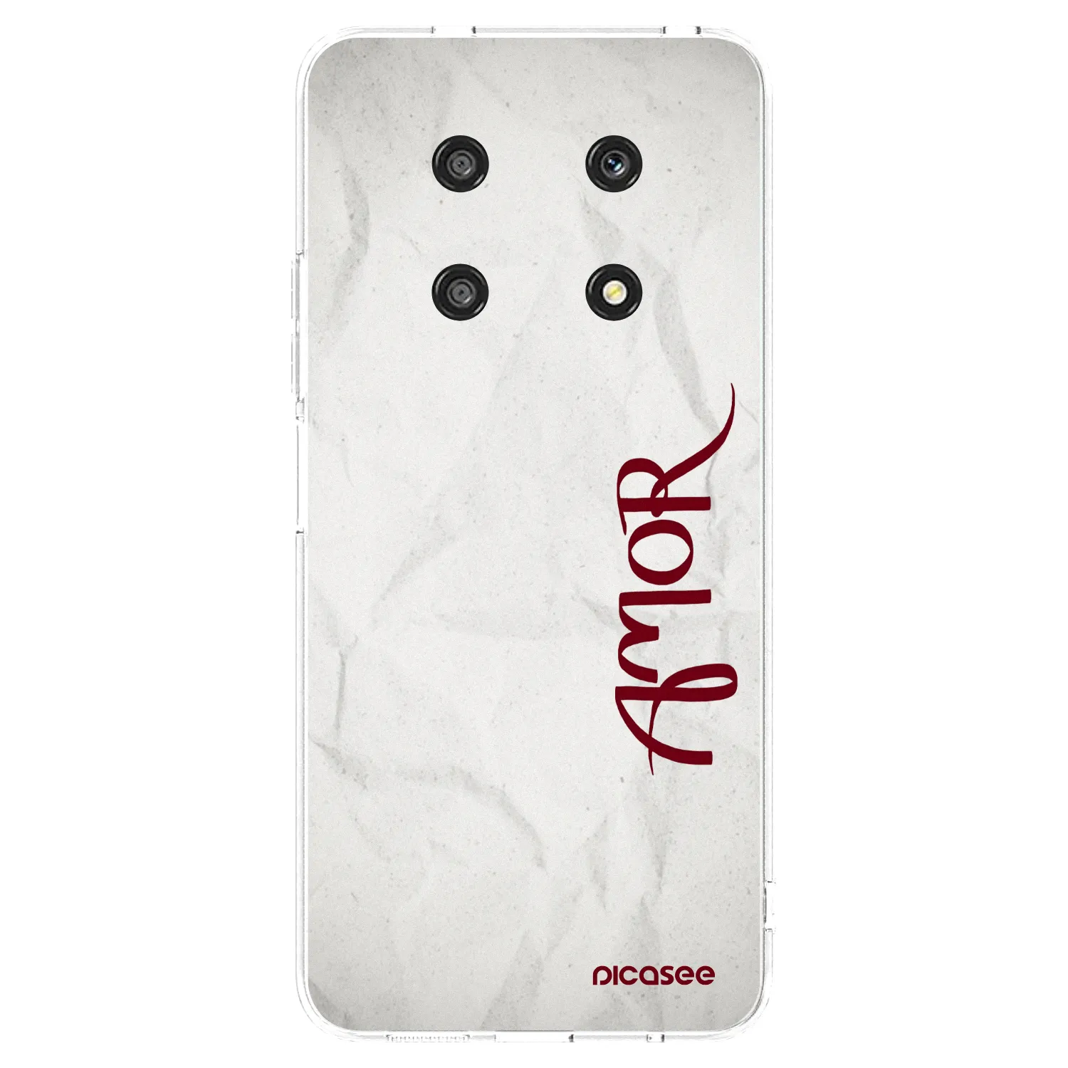 Picasee silikonowe przeźroczyste etui na Honor Magic4 Lite 5G - Amor