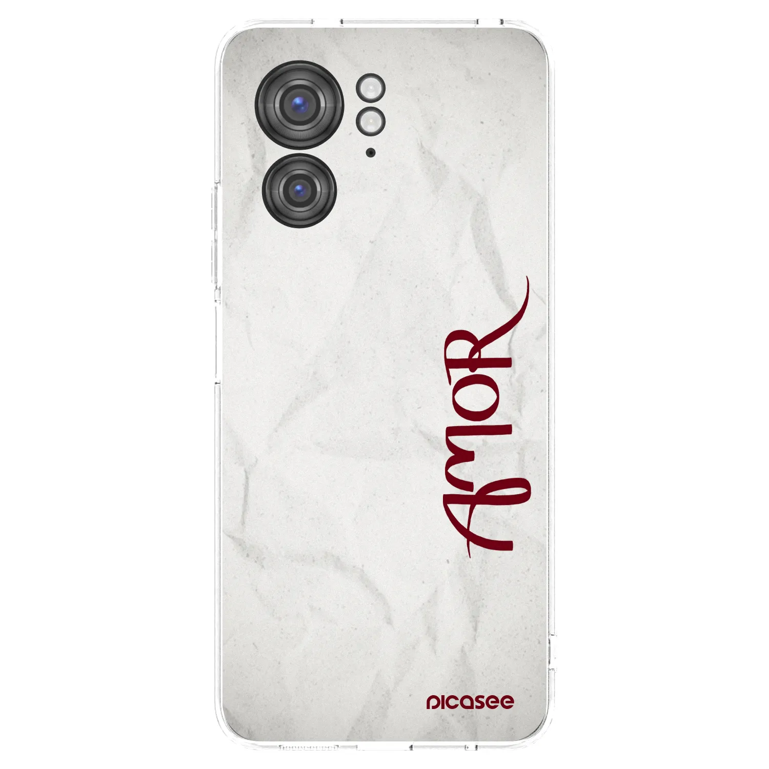 Picasee silikonowe przeźroczyste etui na Motorola Edge 40 - Amor