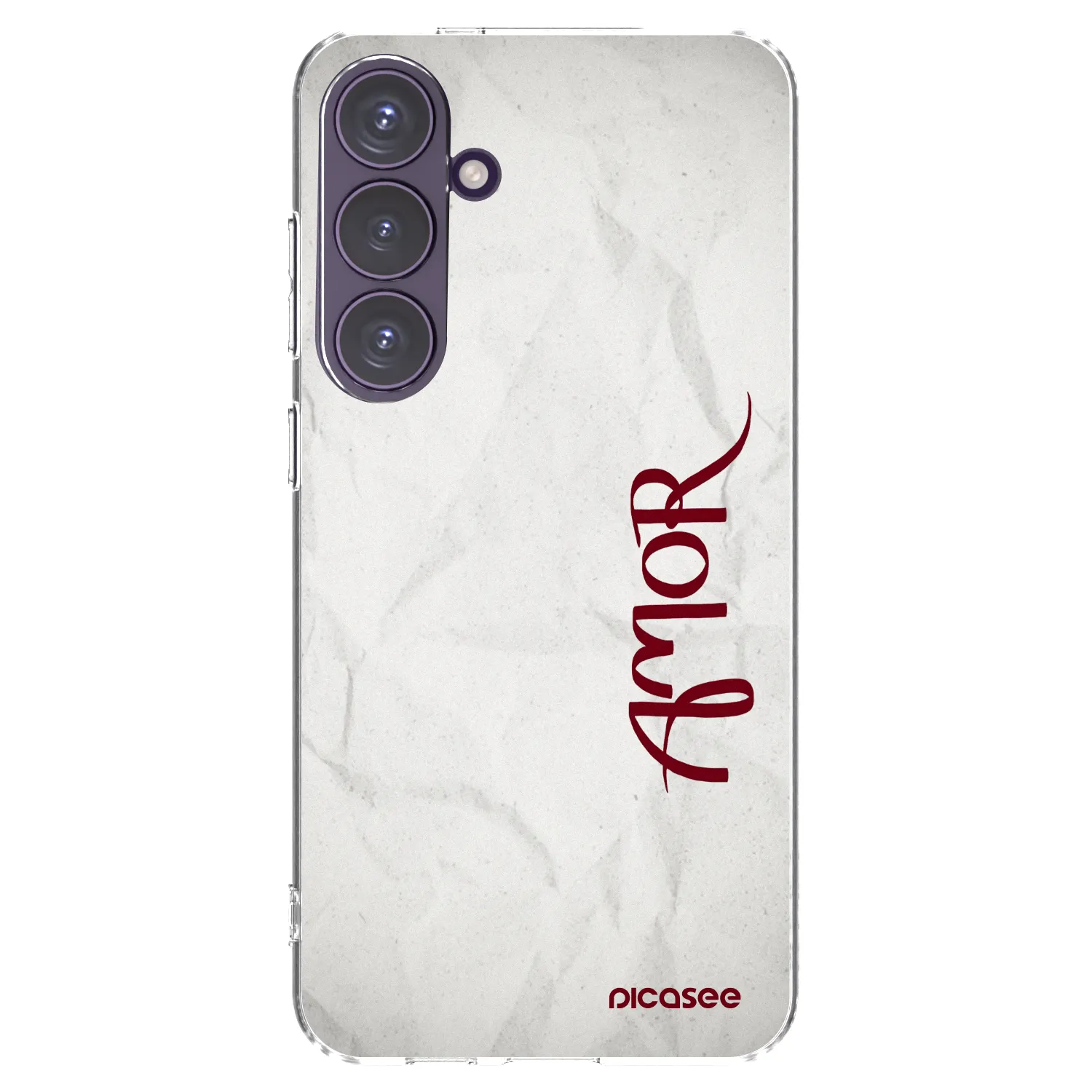 Picasee silikonowe przeźroczyste etui na Samsung Galaxy S24+ S926B 5G - Amor