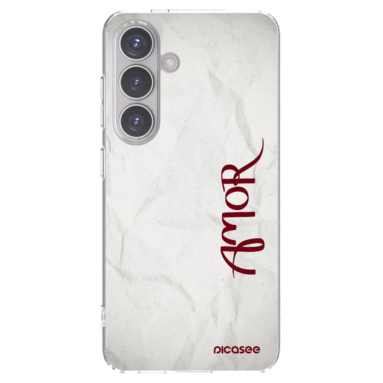 Picasee silikonowe przeźroczyste etui na Samsung Galaxy S24 S921B 5G - Amor