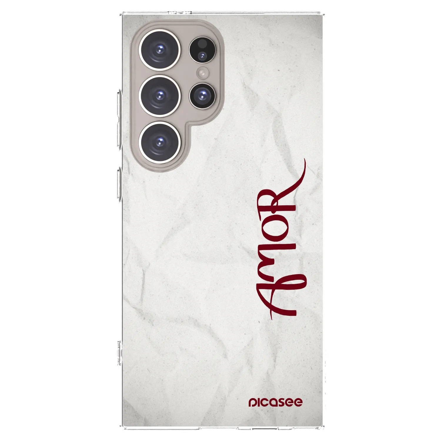 Picasee silikonowe przeźroczyste etui na Samsung Galaxy S24 Ultra S928B 5G - Amor