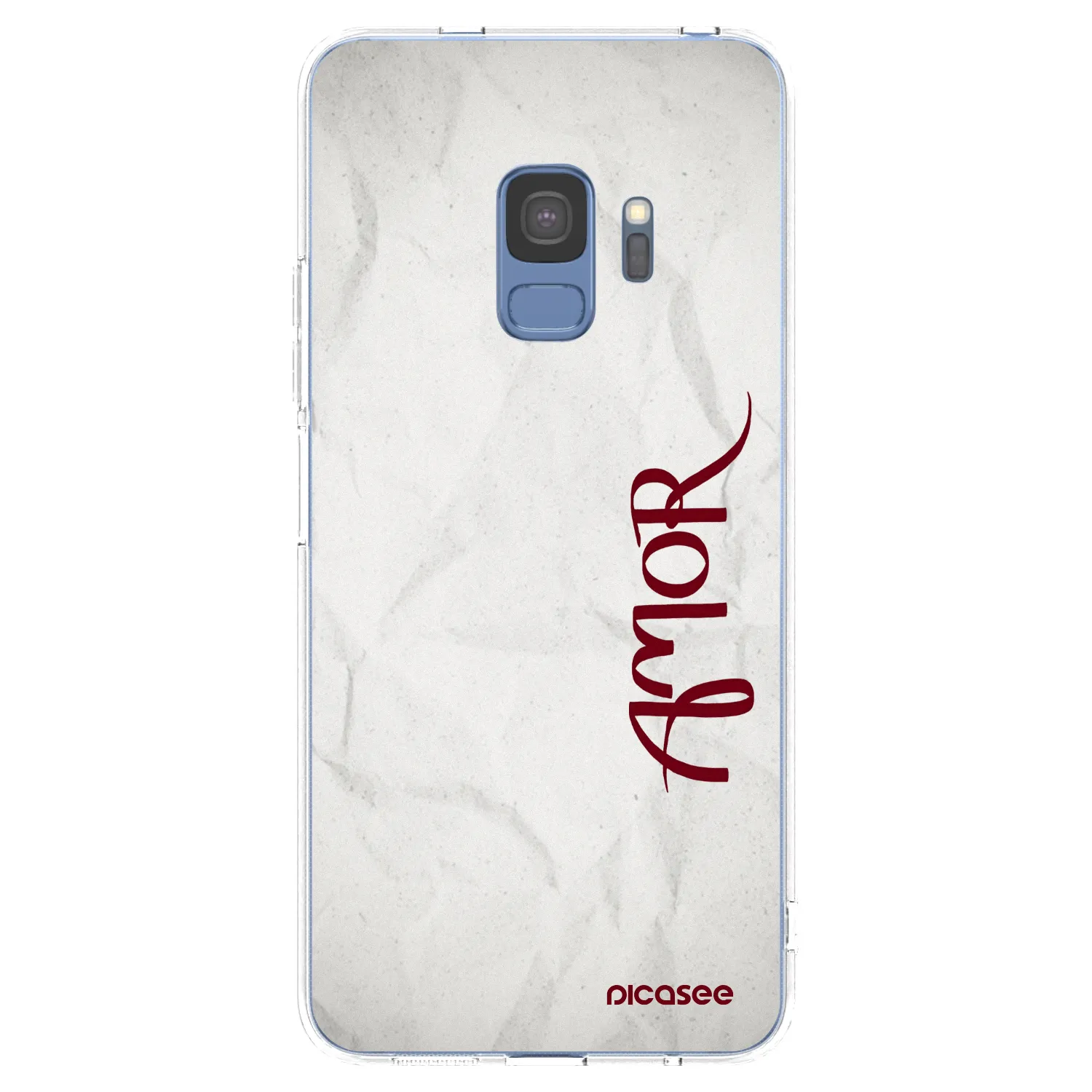 Picasee silikonowe przeźroczyste etui na Samsung Galaxy S9 G960F - Amor
