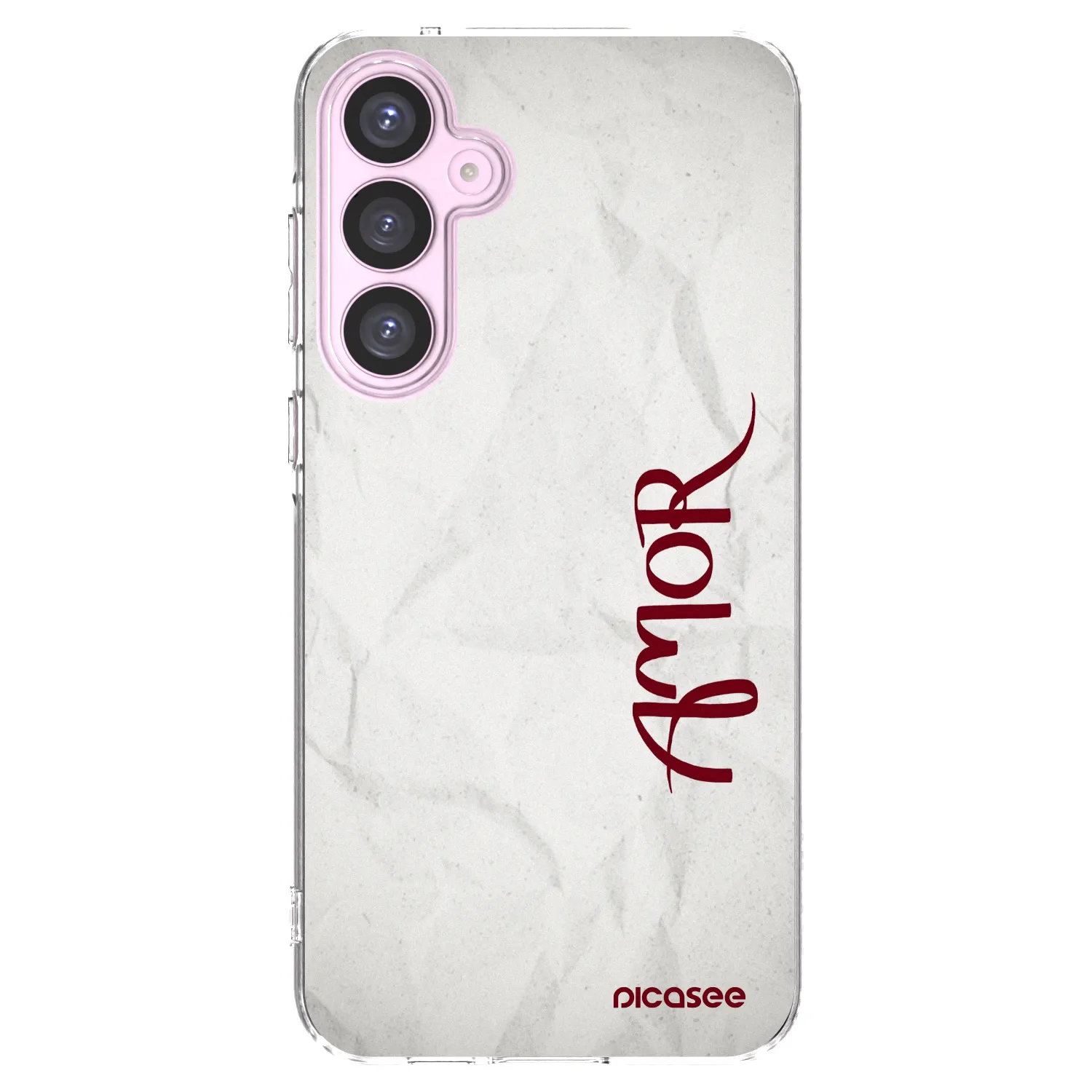 Picasee silikonowe przeźroczyste etui na Samsung Galaxy A55 5G A556B - Amor