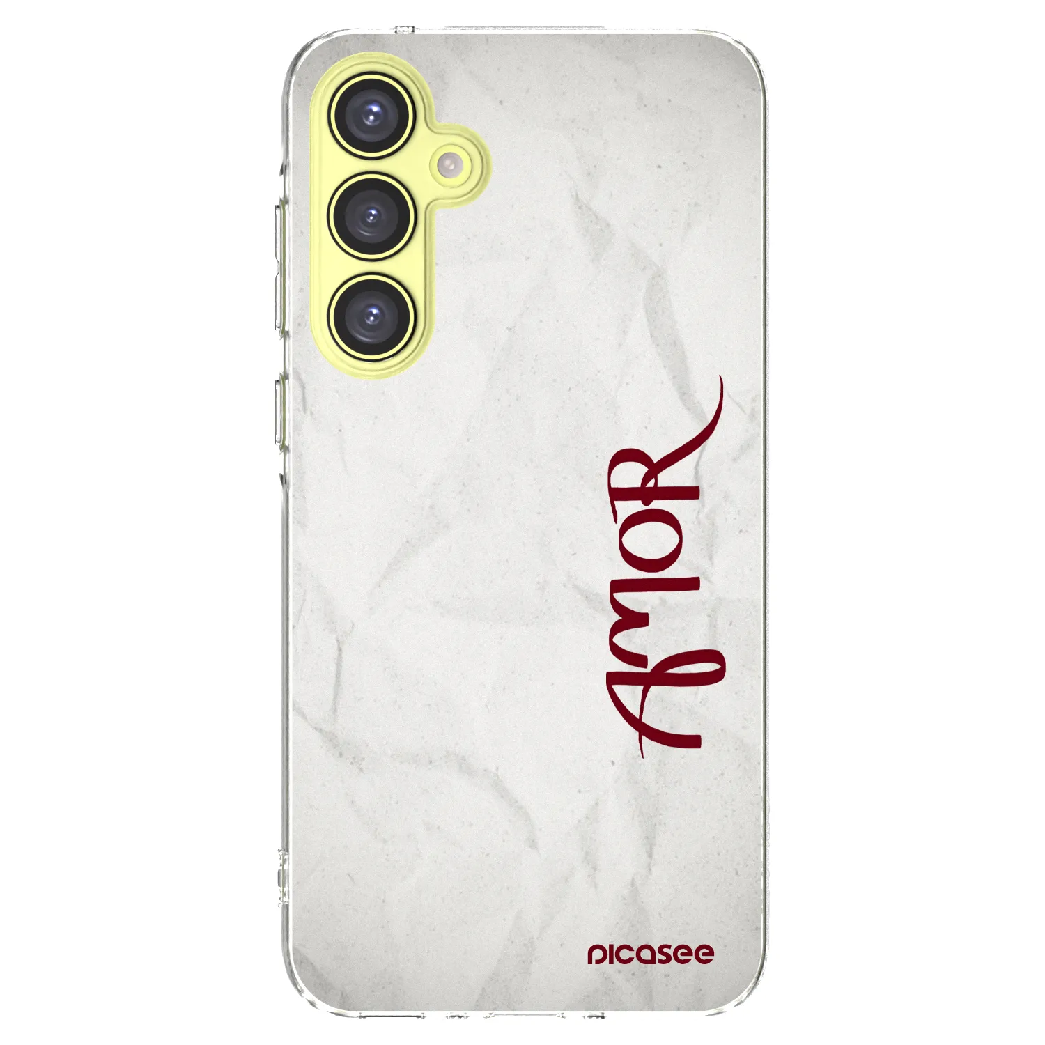 Picasee silikonowe przeźroczyste etui na Samsung Galaxy A35 5G A356B - Amor