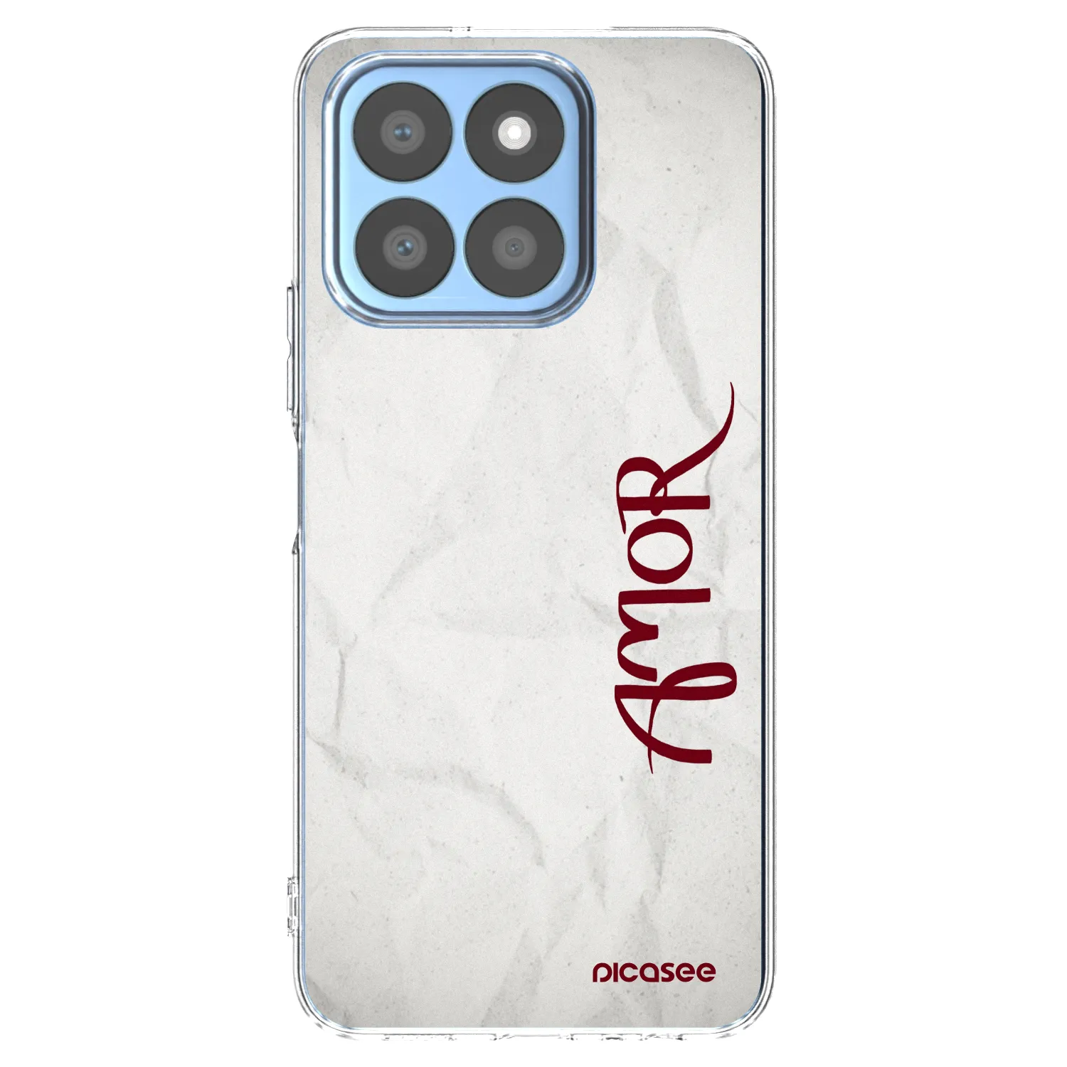 Picasee silikonowe przeźroczyste etui na Honor X8b - Amor