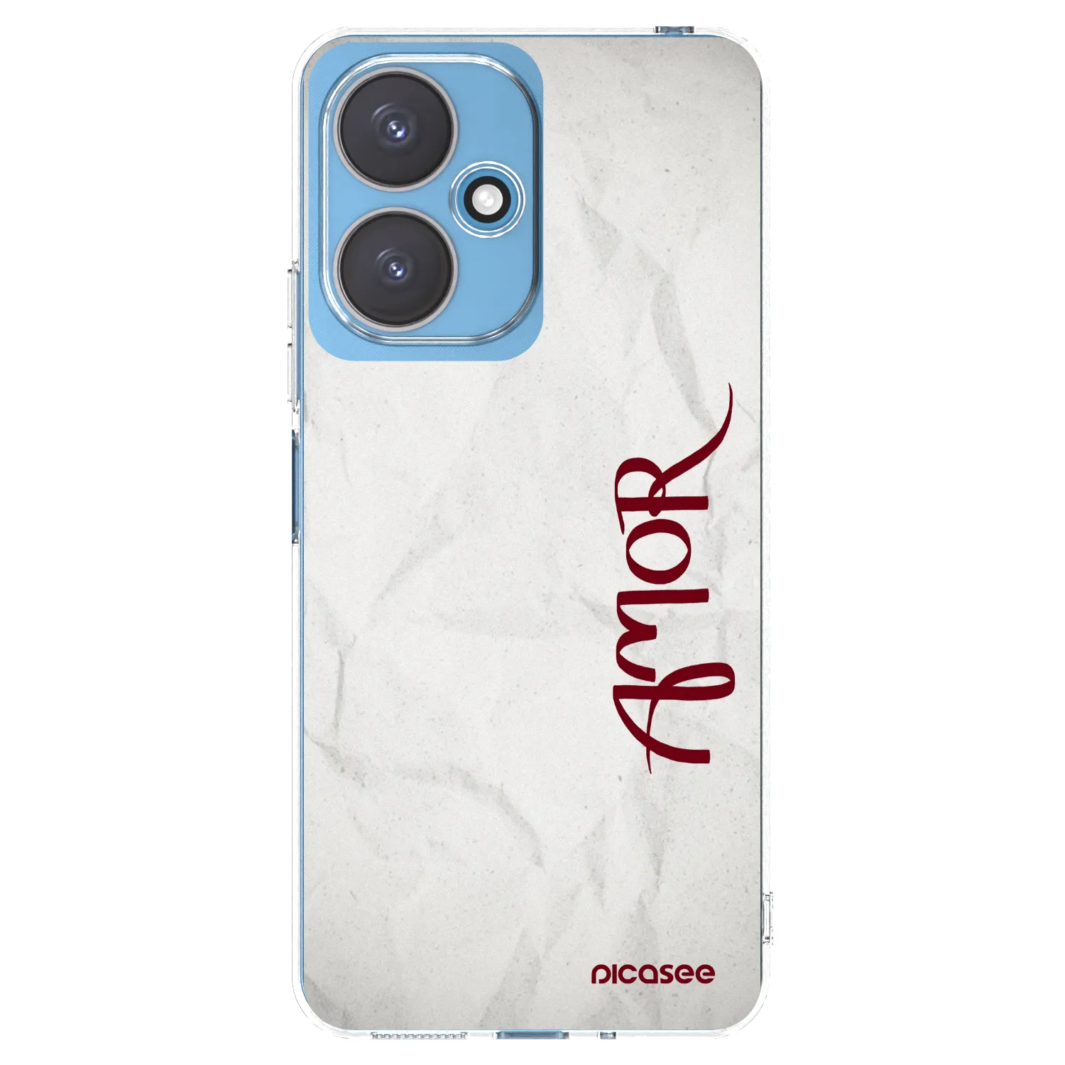 Picasee silikonowe przeźroczyste etui na Xiaomi Redmi 13C 5G - Amor