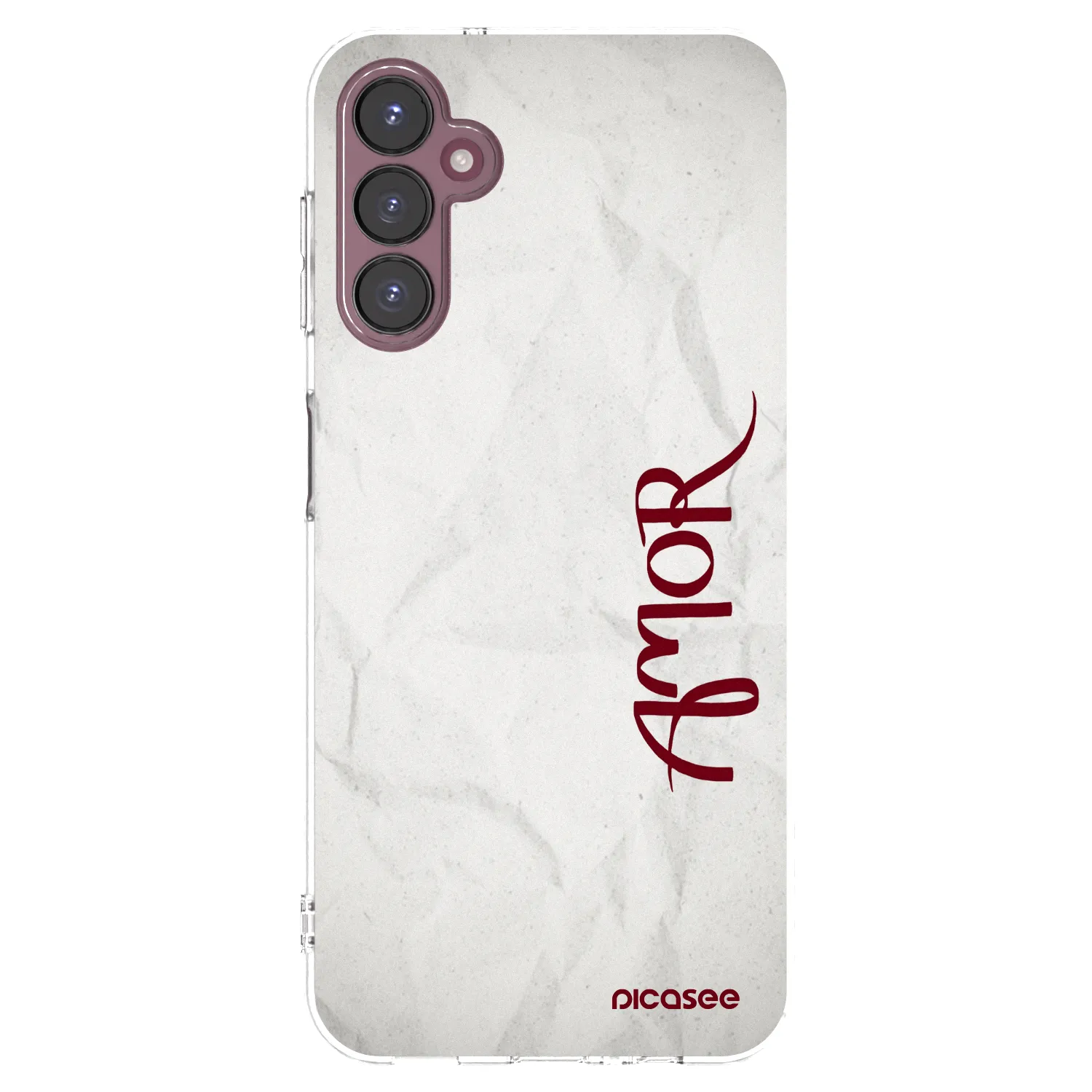 Picasee silikonowe przeźroczyste etui na Samsung Galaxy A05s A057G - Amor