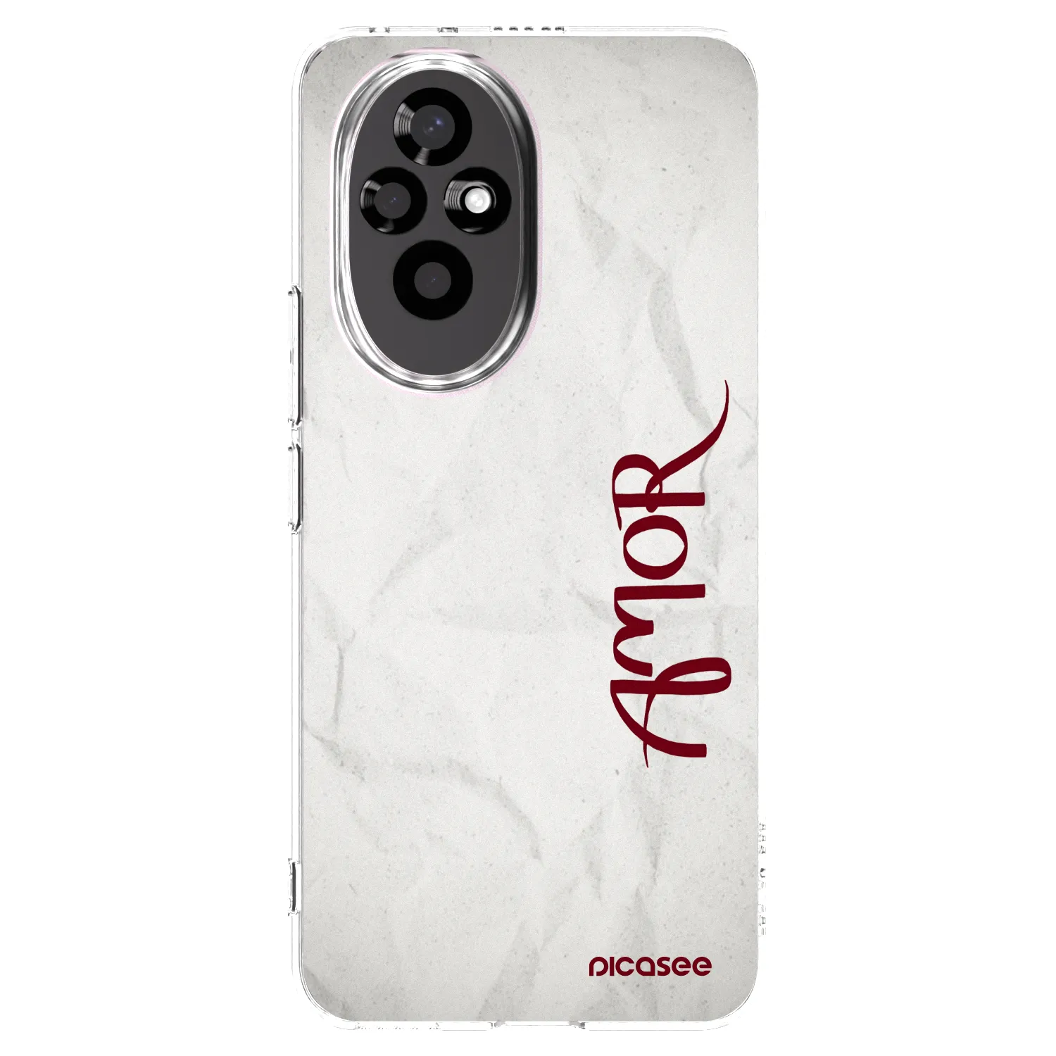 Picasee silikonowe przeźroczyste etui na Honor 200 Pro 5G - Amor