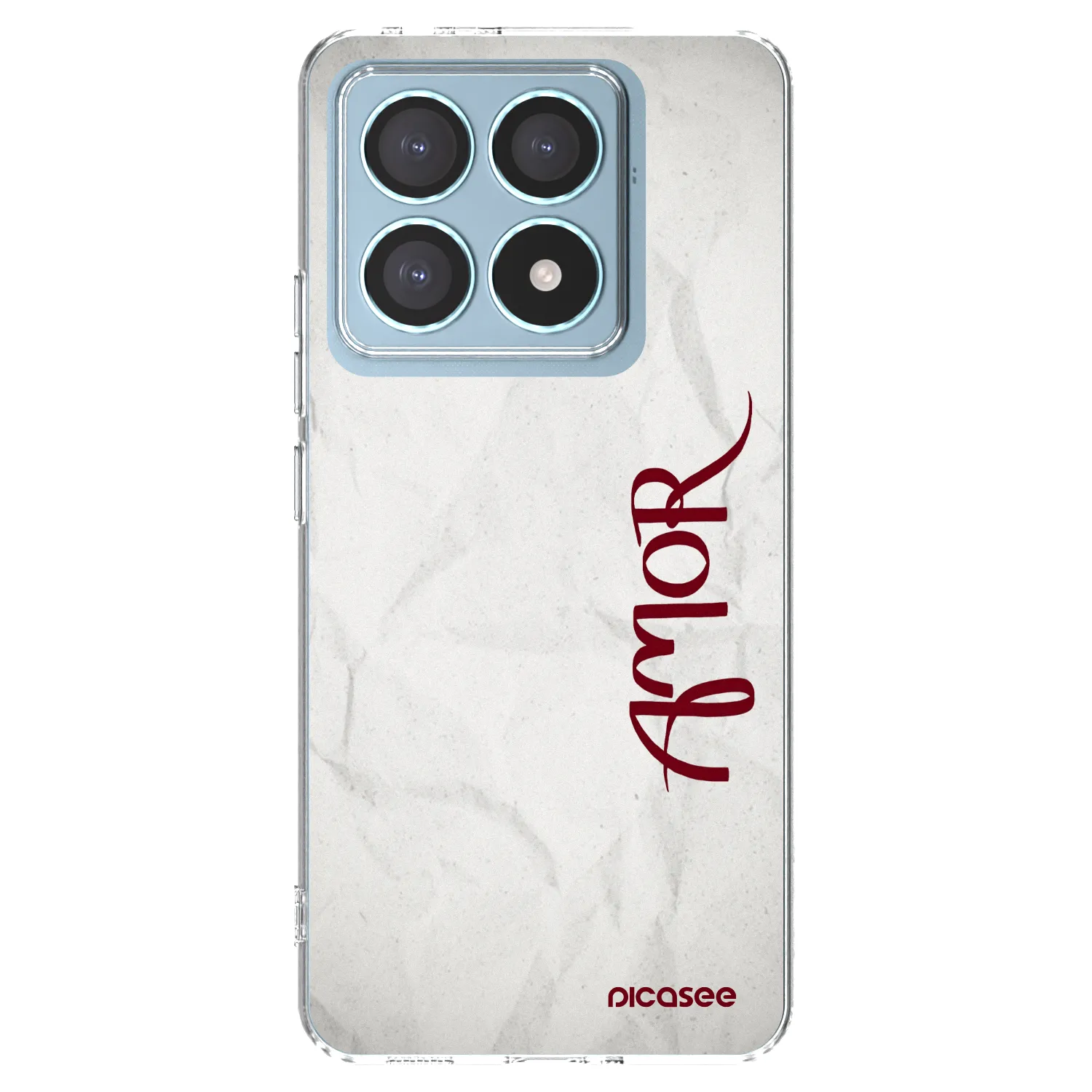 Picasee silikonowe przeźroczyste etui na Xiaomi 14T Pro - Amor