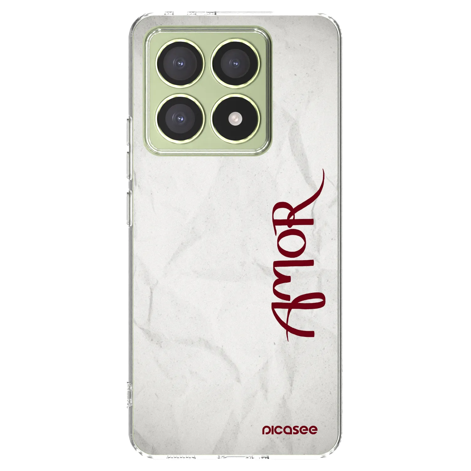 Picasee silikonowe przeźroczyste etui na Xiaomi 14T - Amor