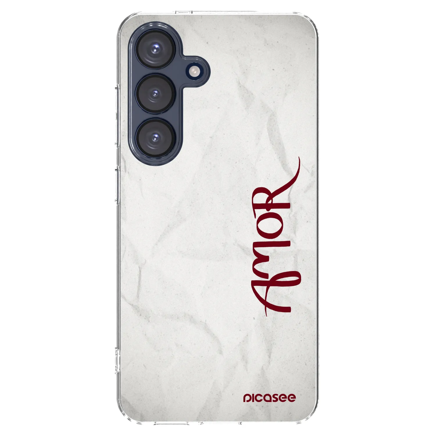 Picasee silikonowe przeźroczyste etui na Samsung Galaxy S25 5G - Amor