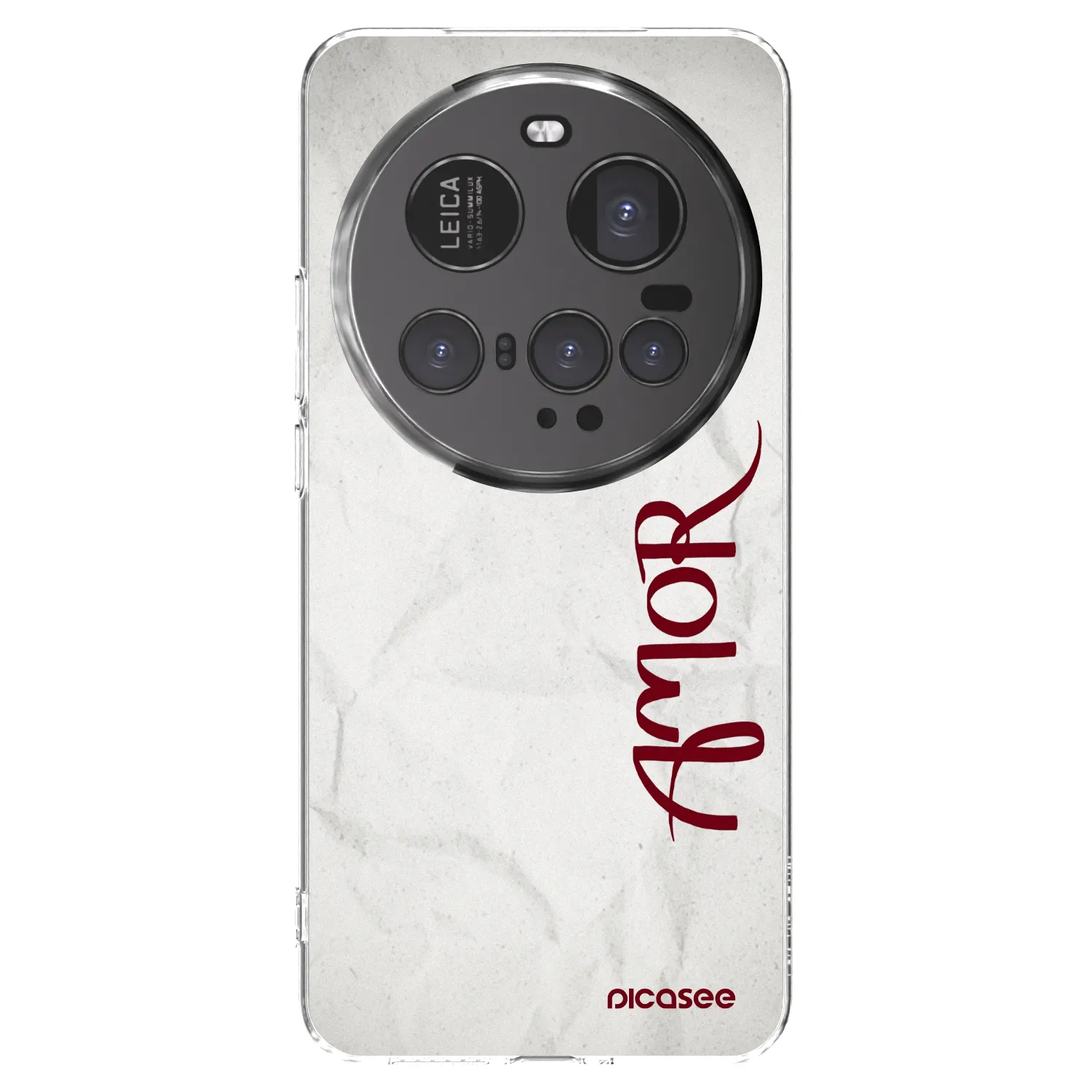 Picasee silikonowe przeźroczyste etui na Xiaomi 15 Ultra - Amor