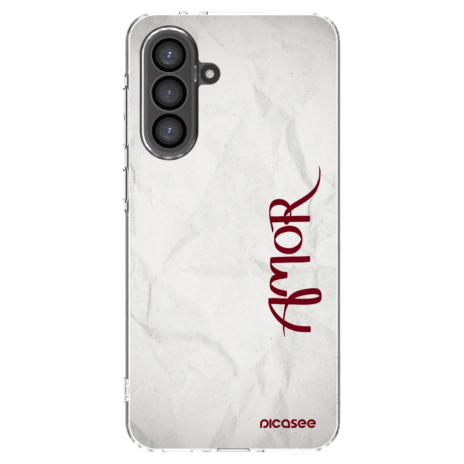Picasee silikonowe przeźroczyste etui na Samsung Galaxy A36 5G - Amor